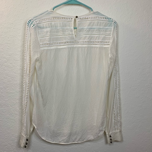 Veronica Beard The Gables Crew blouse silk 2 - Picture 6 of 8